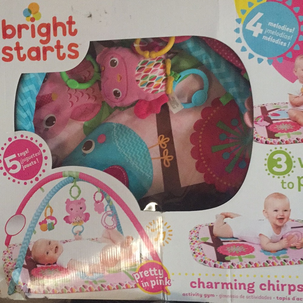 Baby girl play mat
